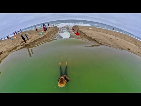 POV Skimboarding The Dreamland: Perfect mini Wedge in Crystal Clear water