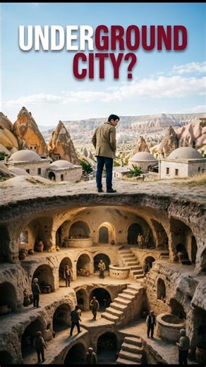 A Hidden City Under The Ground? 😱 20,000 People Lived Here!