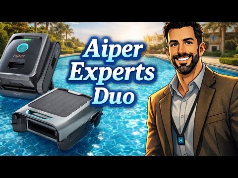Aiper Experts Duo: Scuba V3 Robot Pool Cleaner & Aiper Ecosurfer S2 - Fast, Efficient, Reliable