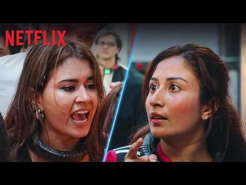 Akanksha Choudhary's FIGHT With Shreya Kalra Gets OUT OF CONTROL 🚨 | Lock Upp | Netflix India