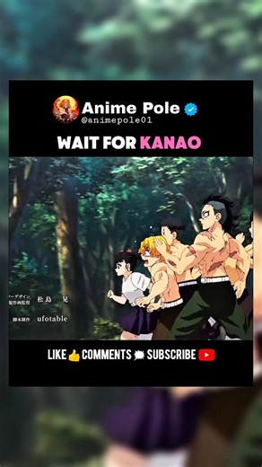 Wait For Kanao Speed And Inosuke 😂 #demonslayer #tanjiro #kny