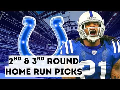 Indianapolis Colts BEST 2nd and 3rd Round Draft Picks Of ALL TIME