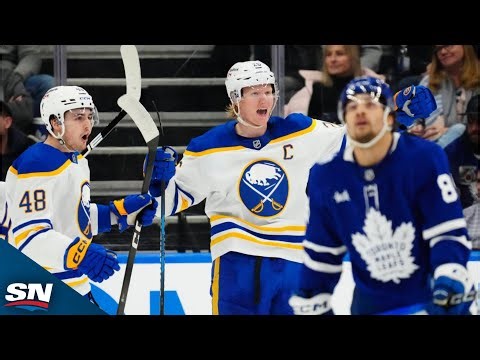 Sabres' Rasmus Dahlin Puts Together First Career Hat Trick Vs. Maple Leafs