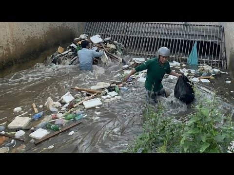 Blocked Drain Disaster! Full Cleanup Restores Water Flow 