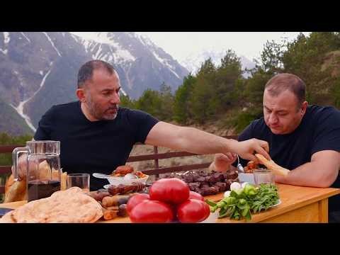 Rustic One-Pot Meat and Veggie Stew Over Open Fire.