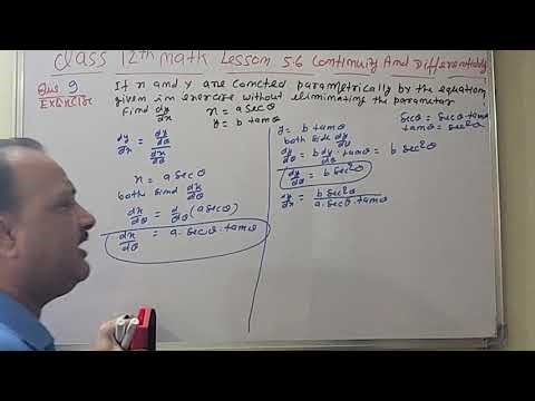 Class 12 math lesson 👉5.6👈 continuity and differentiability 👈question number👉 9👈 exercise 👈by PR sir