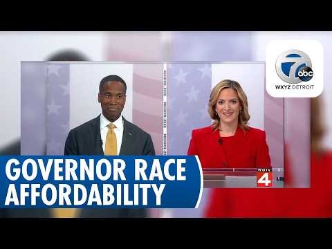 Michigan Voters Focus on Affordability in Governor's Race Debate
