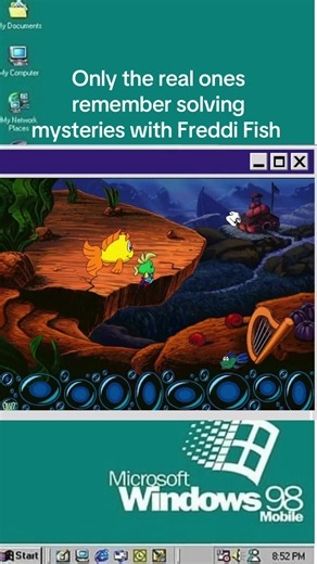 Freddi Fish haunted school memories — 90s PC game nostalgia