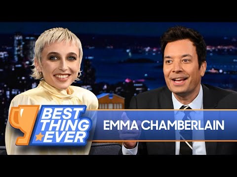 Best Thing Ever with Emma Chamberlain | The Tonight Show Starring Jimmy Fallon