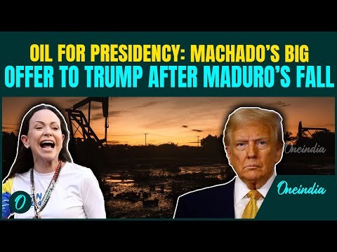 U.S Venezuela BREAKING: Machado Offers Venezuela’s OIL to Trump For PRESIDENCY After Maduro’s FALL