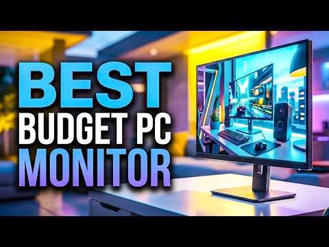 Top 6 Best Budget PC Monitor 2026 🔥🔥– Affordable Gaming & Work Monitors!