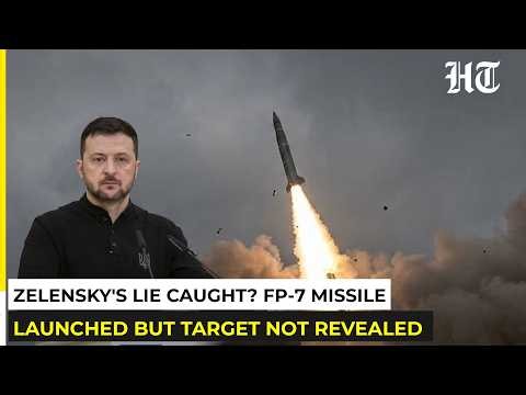 Zelensky Says FP-7 Missile Used For First Time, But Won't Reveal Target: Embarrassing Lie Caught?