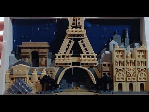 Lego Architecture 21064 Paris - City of love Speed Build