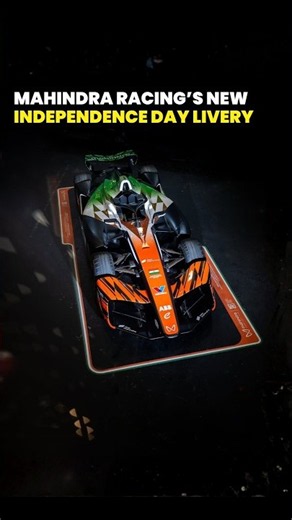 Mahindra Racing's new Independence Day Livery #shorts
