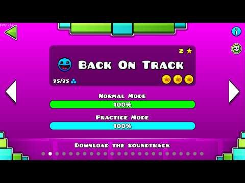 Geometry Dash - Level 2: Back On Track (All Coins)
