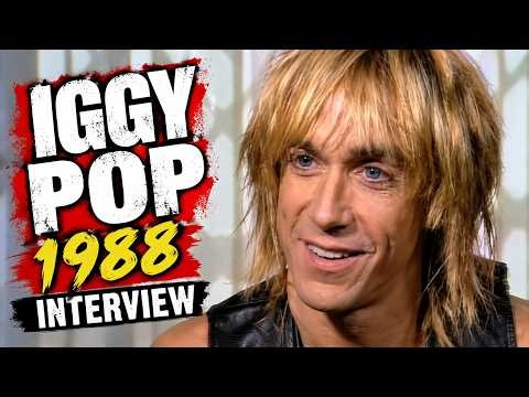 Iggy Pop a long interview London 1988
