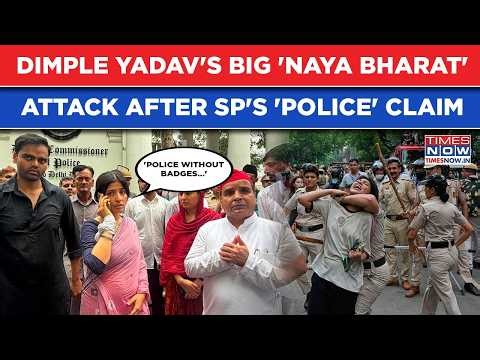 Cockroach Janta Party Parliament March: Dimple Yadav's 'Naya Bharat' Attack After SP Alleged...