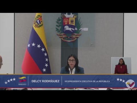 Delcy Rodríguez EVOCA a HUGO CHÁVEZ y ADVIERTE a EEUU: “Estamos LISTOS PARA DEFENDER a Venezuela”
