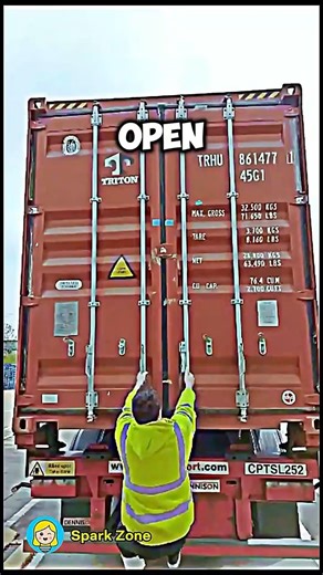 The Container Door EXPLODED Open 😨😱