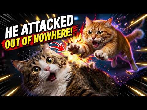 The Most Unexpected Cat Attack Ever!