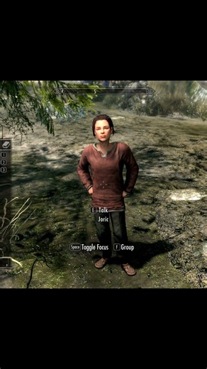 Skyrim ٠ What Happens If You Make Joric Invisible (Fade Other Spell) #skyrim