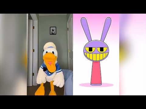 Donald Ducc REACTS To SPRUNKI TikToks! 137 (DO NOT BE SCARED CHALLENGE)