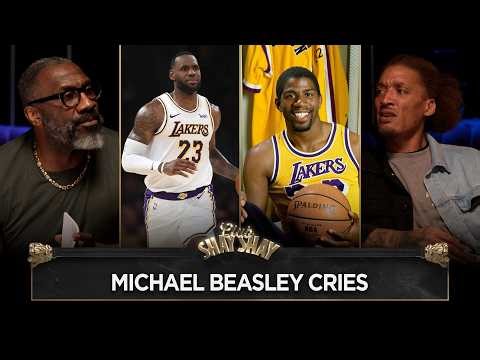 “LeBron & Magic were laughing, too.” - Michael Beasley Cries Remembering Mom & Cousin's Death