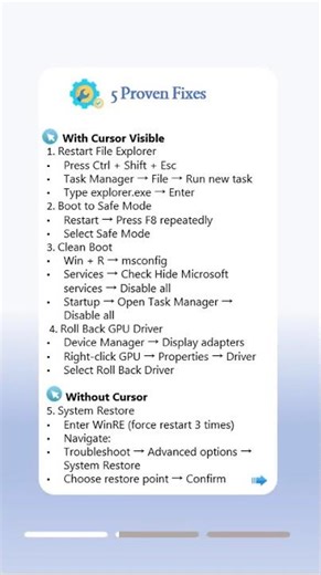 Black Screen After a Windows 11/10 Update? Here’s the Fix#windowsupdate #blackscreenstatus