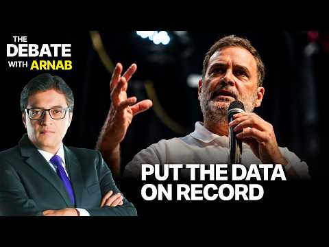 AAP's Anmol Panwar Challenges Govt: 'Put Official Data on Record' | Debate With Arnab