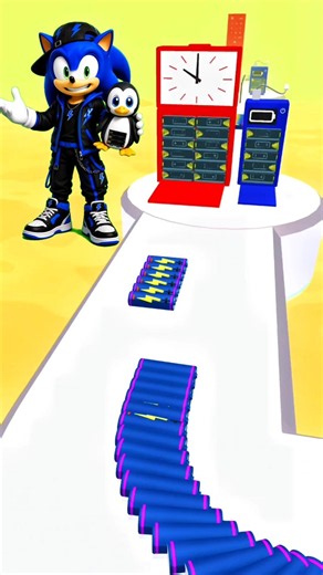 Can We Reach the Final Level With 1000+ Batteries? 🔋💥 #sonic #viral #trending #funny #trending