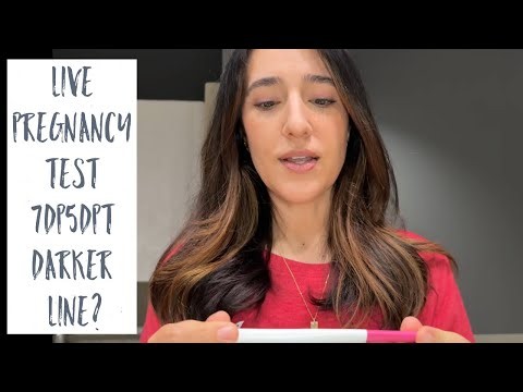 LIVE PREGNANCY TEST 7DP5DT | Darker Line? | SMBC Journey to Baby #2