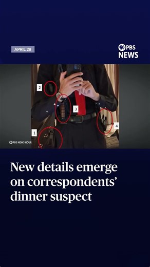 New details emerge on correspondents’ dinner suspect
