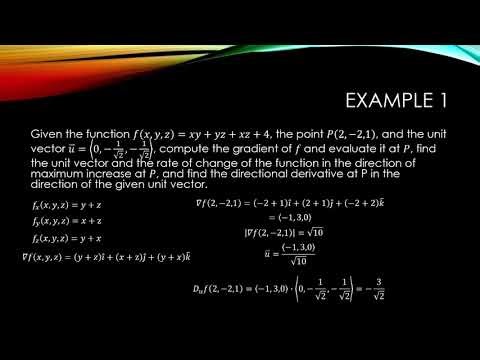 Calculus III C3S5L4 The Gradient in Three Dimensions