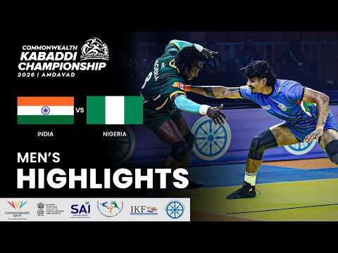 India Men vs Nigeria Men | Match Highlights | Commonwealth Kabaddi Championship 2026 | #CWKC2026