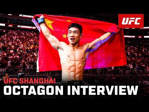Song Yadong Octagon Interview | UFC Shanghai