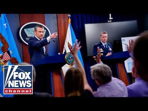 Sec. Hegseth, Gen. Caine provide update on Operation Epic Fury