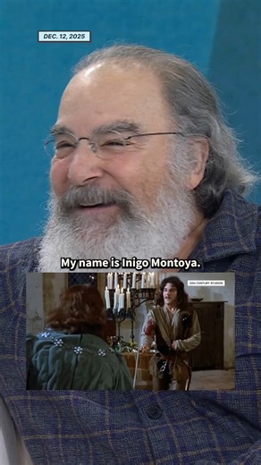 TODAY on Instagram: "Mandy Patinkin shared on #TODAYShow whether he thinks he could recite his lines from "The Princess Bride" almost 40 years later. This interview was conducted days before the news of "The Princess Bride" director Rob Reiner's death."