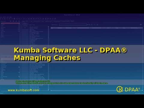 DPAA® - Managing Caches