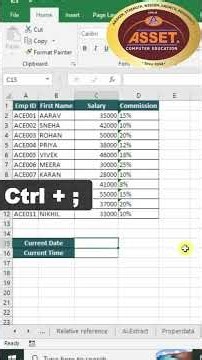 Learn 5 useful keyboard shortcuts to improve your daily workflow. #Excel #ExcelShortcuts #ExcelTips