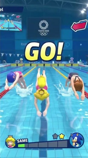 Peach Mario And Sonic At The Olympic Games Tokyo 2020 Arcade Edition
