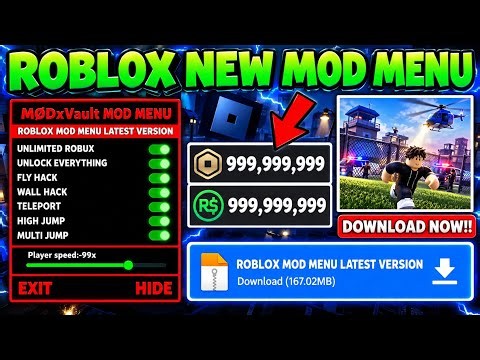 Roblox Mod Menu 2.740.931 | Unlimited Robux & Script | Roblox Mod Apk | Roblox Mod Menu