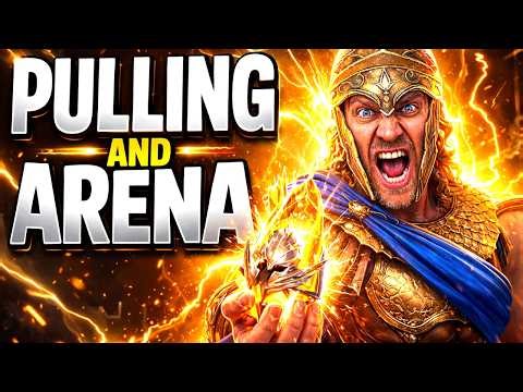Summoning champs & pushing Live Arena in Raid