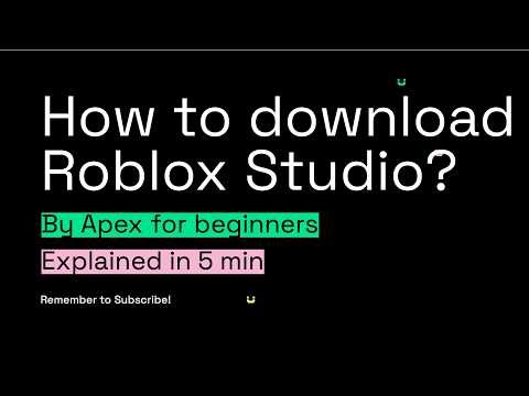 How to Download Roblox Studio (Beginner Guide 2026) 🚀