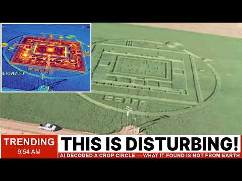 AI Decoded a Crop Circle — What It Found Is NOT From Earth