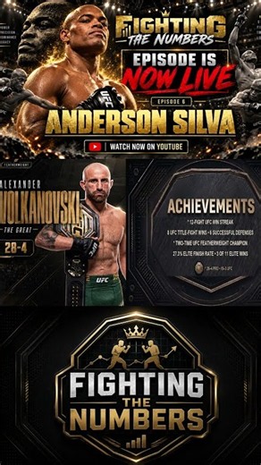 Anderson Silva Is In the Books… Volkanovski Is Next 👀