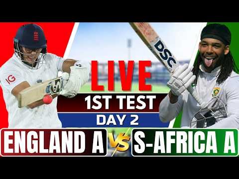 🔴Live: England A vs South Africa A | 1st Test | Live Score & Commentary | Live cricket match today