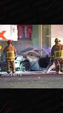 Driver Killed After Car Slams Into Freeway Pillar Near LAX