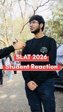 SLAT 2026 Students Review. #slat2026 #slatexam #slat #slspune