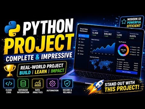 “Impressive Python Project 🔥 | Full Stack Real World Project (Step-by-Step)”