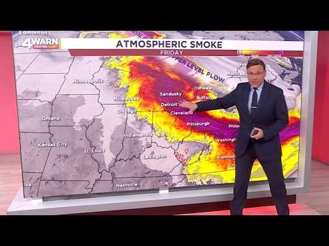 Metro Detroit weather forecast July 17, 2026 -- Noon Update